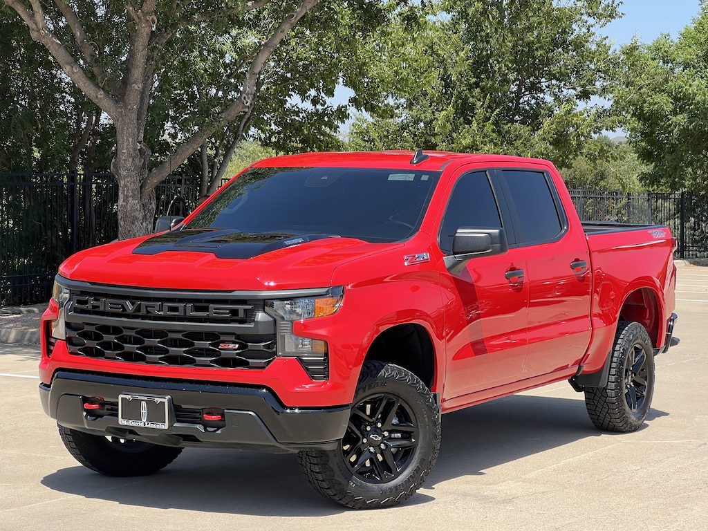 Used 2026 Chevrolet Silverado 1500 Custom Trail Boss Truck Crew Cab
