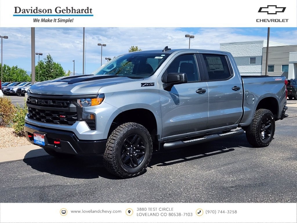 New 2026 Chevrolet Silverado 1500 Custom Trail Boss Truck