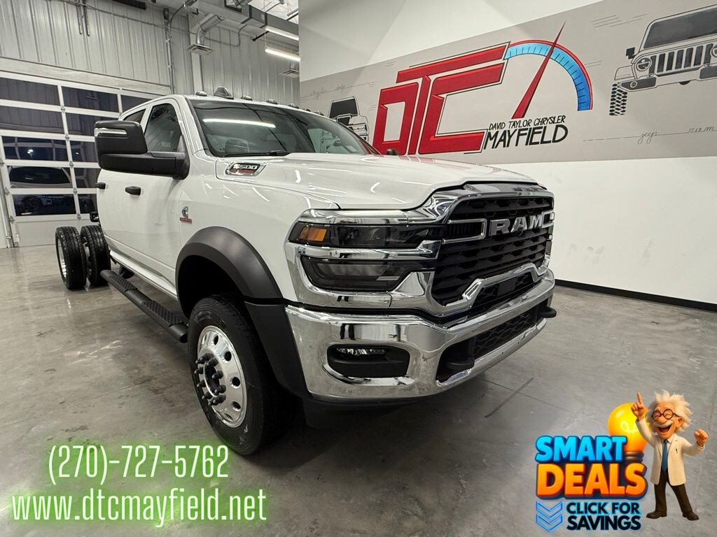 New 2026 Ram 5500 Chassis Cab TRADESMAN CREW 4X4 60' CA Pickup