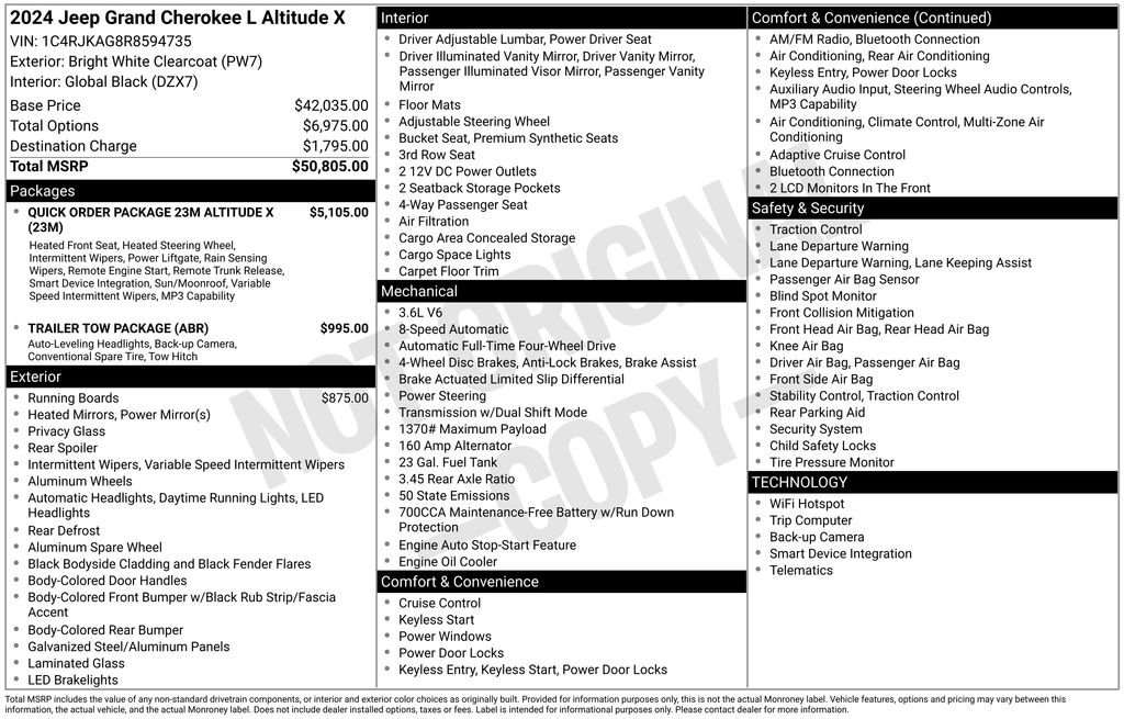 2024 Jeep Grand Cherokee L's photo