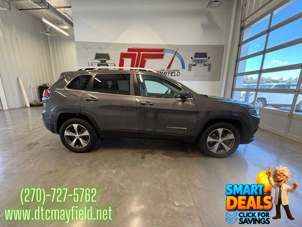 Used 2019 Jeep Cherokee Limited with VIN 1C4PJMDX0KD268925 for sale in Mayfield, KY
