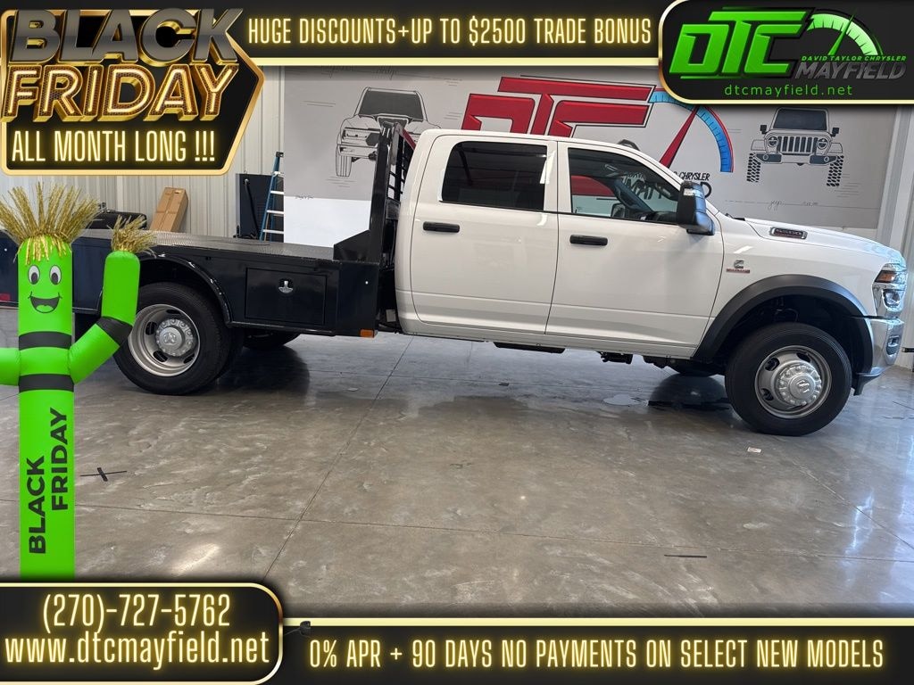 New 2025 Ram 5500 Chassis Cab 5500 TRADESMAN CHASSIS CREW CAB 4X4 60' CA Pickup