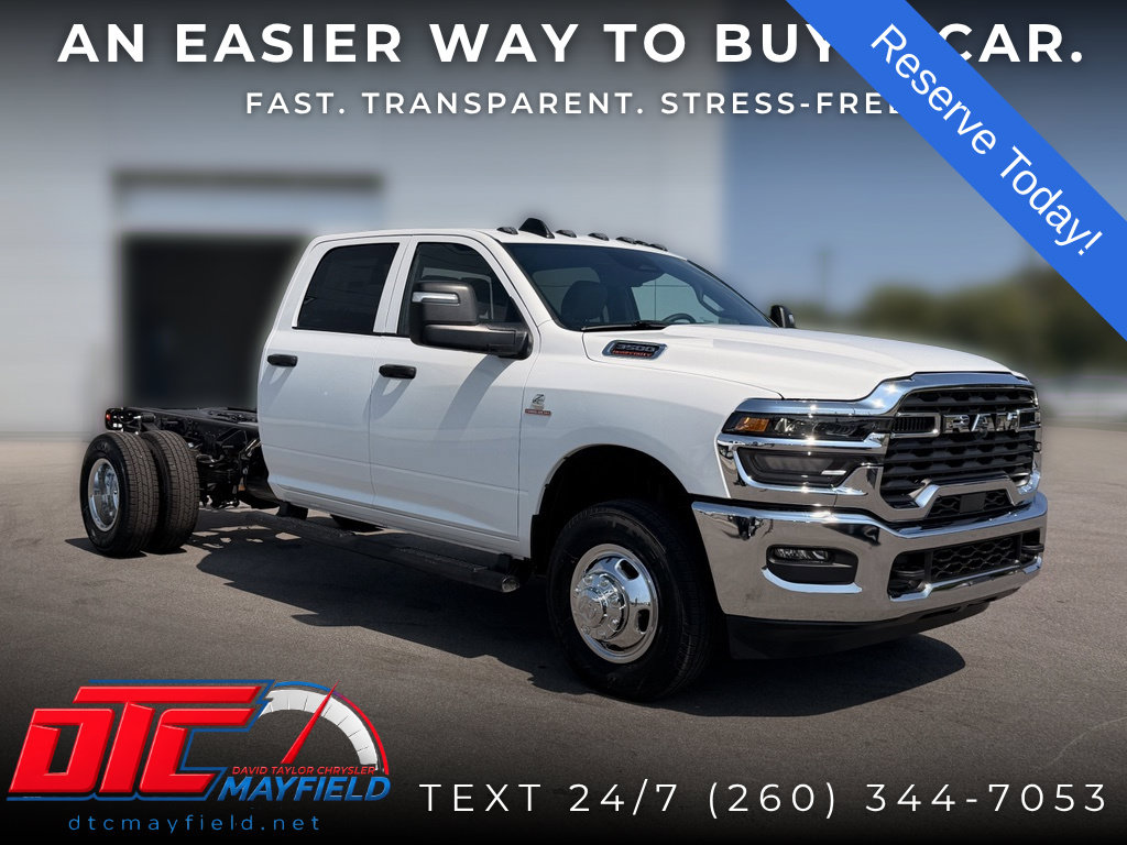 New 2027 Ram 3500 CREW CAB CHASSIS 4X4 Pickup