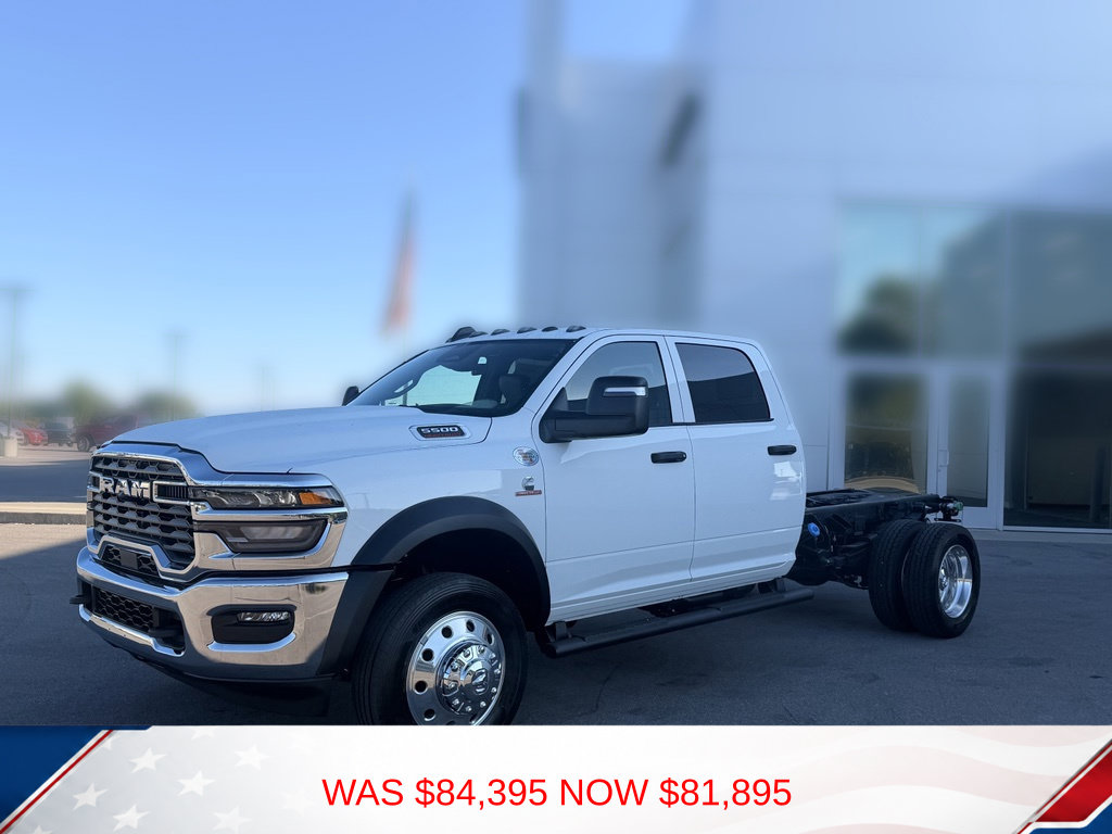 New 2026 Ram 5500 CREW CAB CHASSIS Pickup