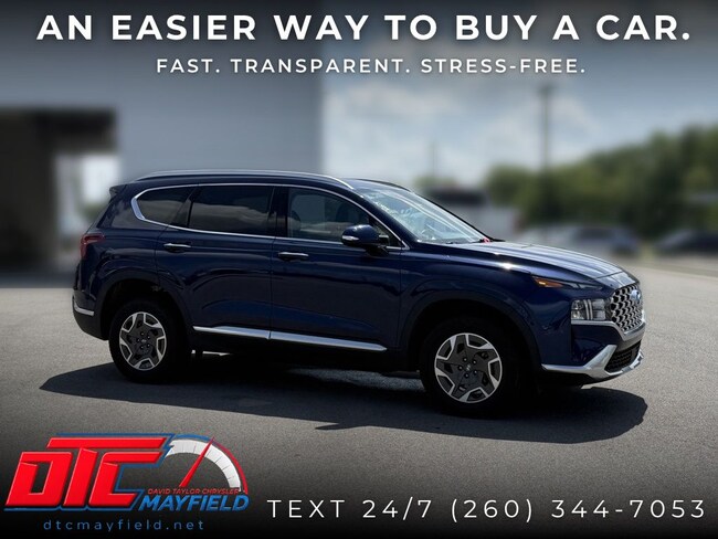 2023 Hyundai Santa Fe Hybrid Blue SUV