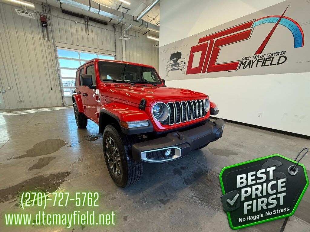 New 2026 Jeep Wrangler 4-DOOR SAHARA Sport Utility