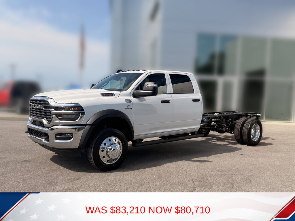 New 2026 Ram 5500 CREW CAB CHASSIS Pickup