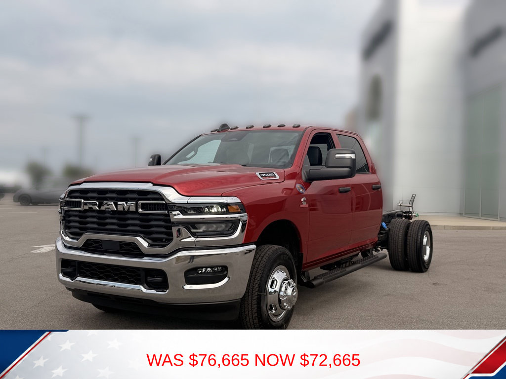 New 2027 Ram 3500 CREW CAB CHASSIS 4X4 Pickup