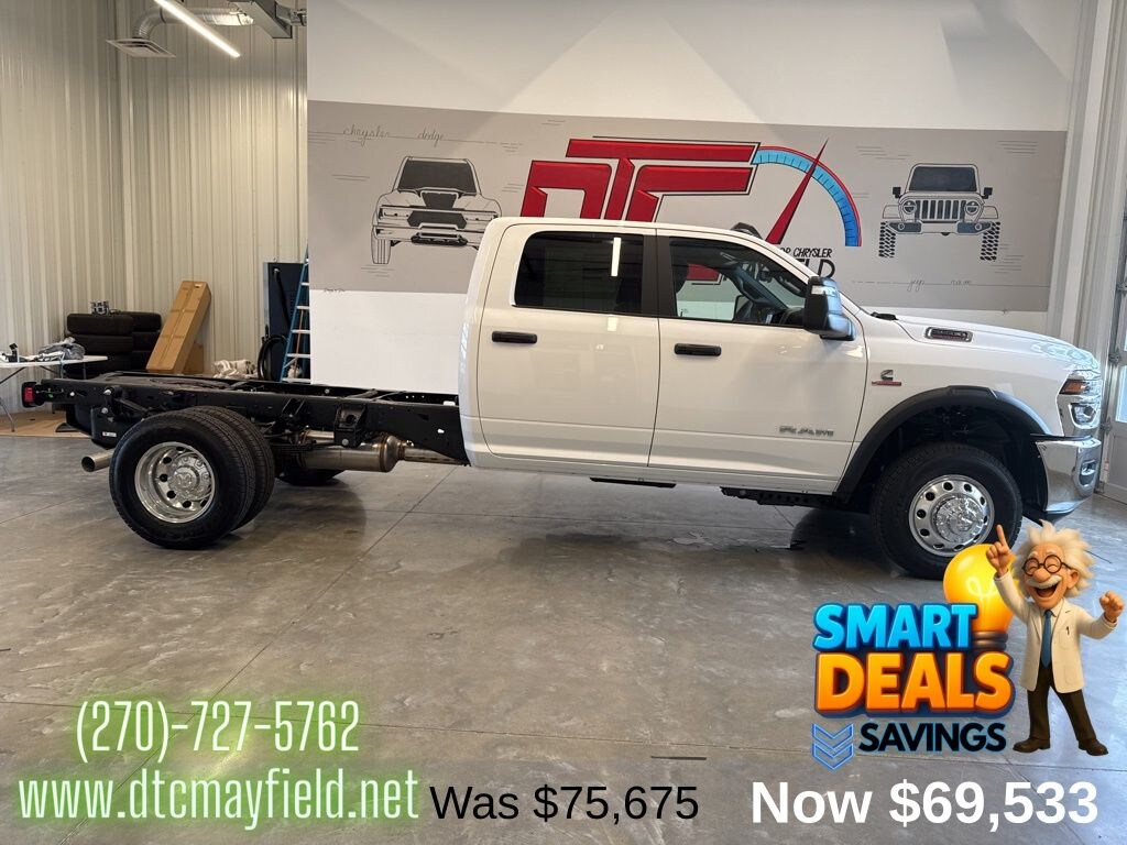 New 2025 Ram 3500 Chassis Cab 3500 BIG HORN CREW CAB CHASSIS 4X4 60' CA Pickup