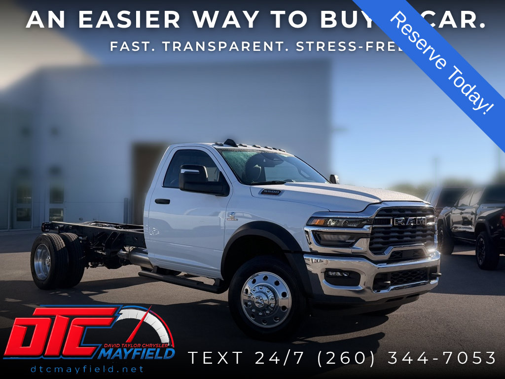 2026 Ram 5500 Chassis Cab TRADESMAN  REGULAR  4X4 84' CA Pickup
