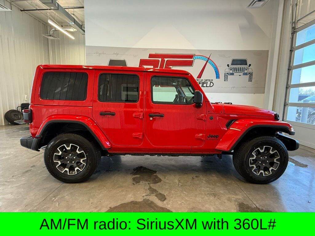 New 2026 Jeep Wrangler 4-DOOR SAHARA Sport Utility