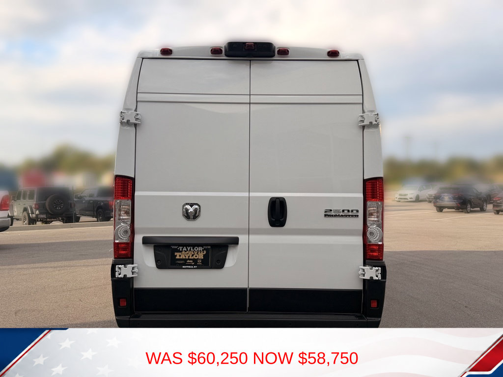 New 2027 Ram ProMaster 2500 PROMASTER C/V HR 159 WB Cargo Van