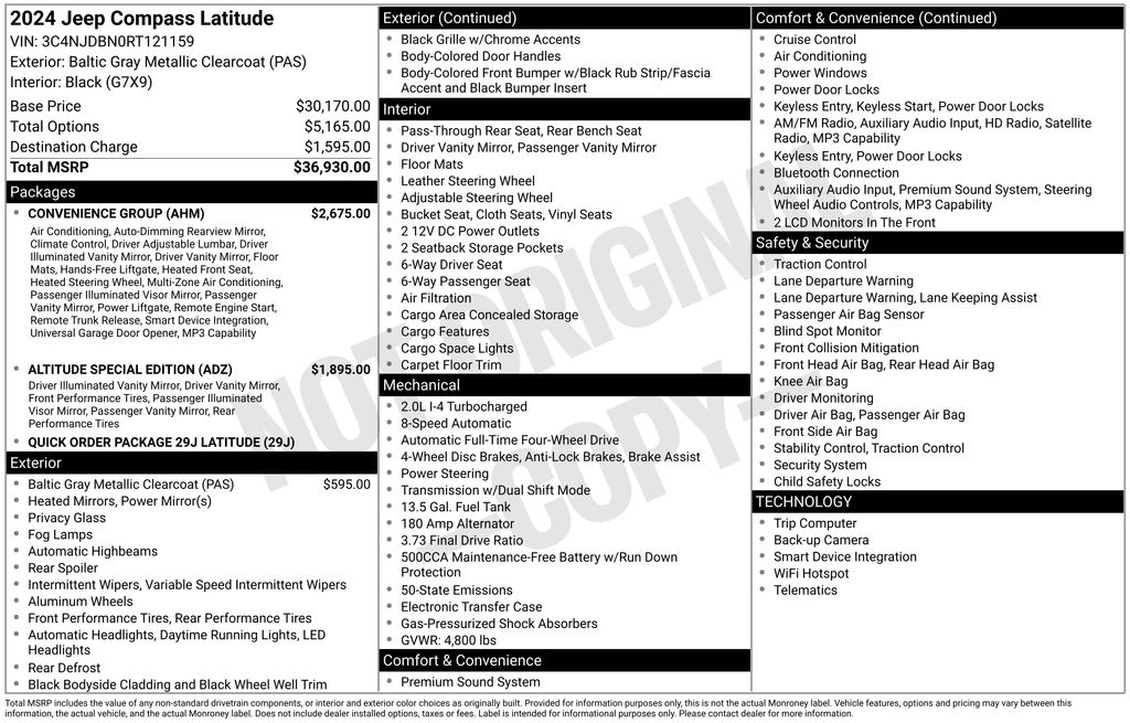 2024 Jeep Compass Latitude's photo