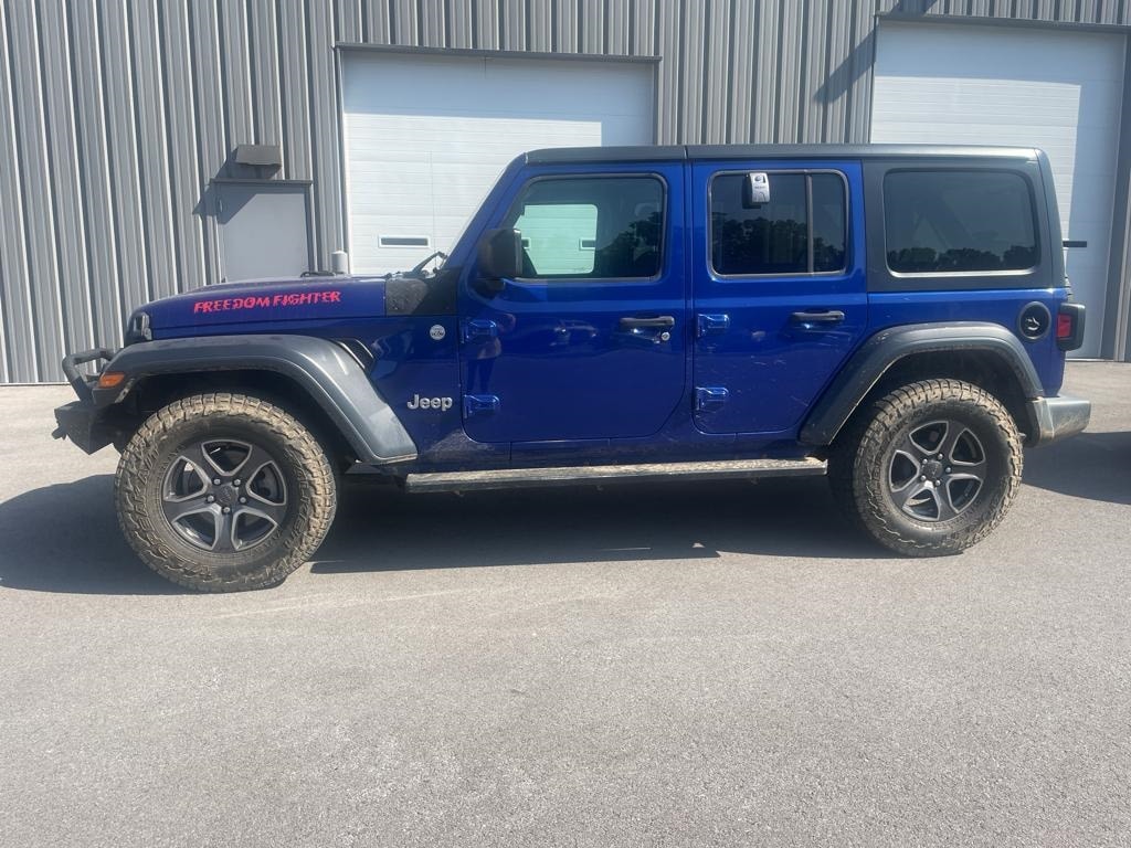 Used 2019 Jeep Wrangler Unlimited Sport S with VIN 1C4HJXDN7KW544901 for sale in Mayfield, KY