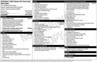 2020 Ram 1500 Classic SLT Truck