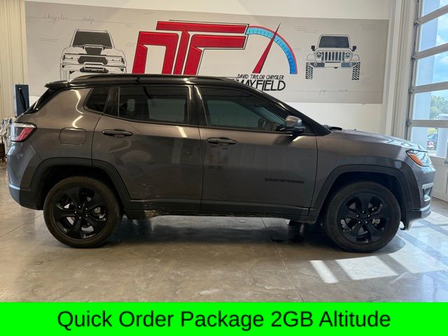 Used 2021 Jeep Compass Altitude with VIN 3C4NJDBB0MT603483 for sale in Mayfield, KY