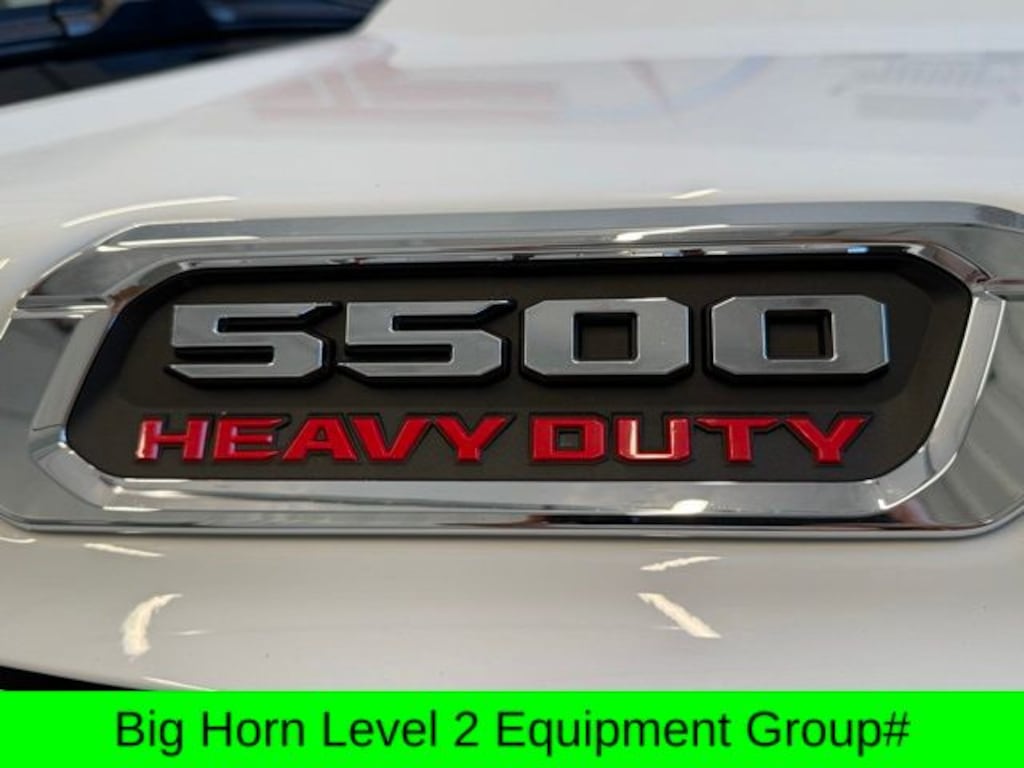 New 2025 Ram 5500 Chassis Cab 5500 BIG HORN CHASSIS CREW CAB 4X4 60' CA Pickup