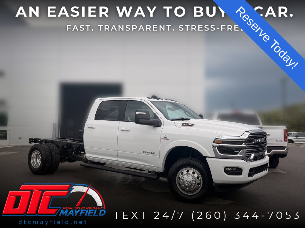 New 2027 Ram 3500 CREW CAB CHASSIS 4X4 Pickup