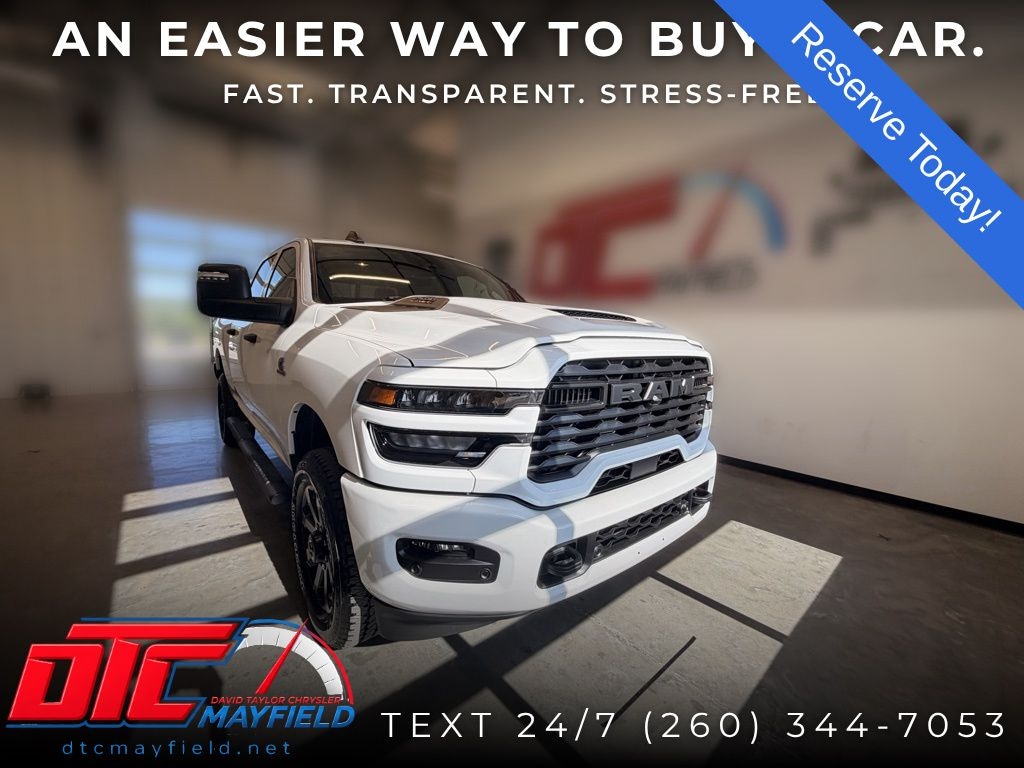 New 2026 Ram 2500 BLACK EXPRESS CREW CAB 4X4 6'4 BOX Pickup