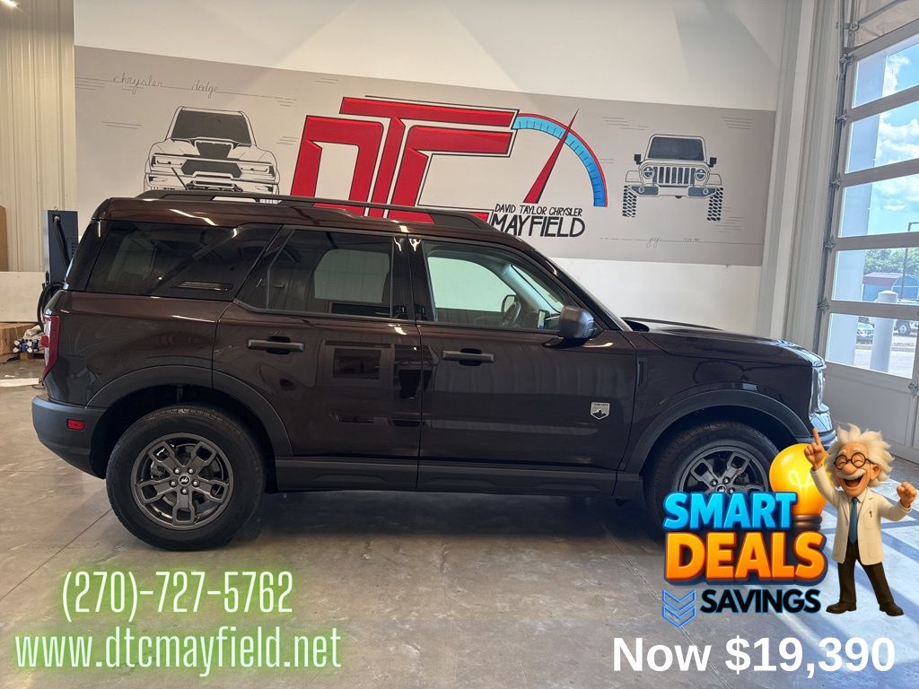 Used 2021 Ford Bronco Sport Big Bend with VIN 3FMCR9B61MRA19957 for sale in Mayfield, KY