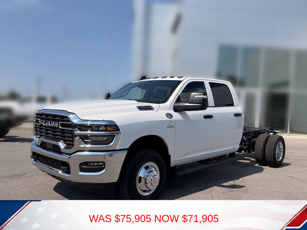 New 2027 Ram 3500 CREW CAB CHASSIS 4X4 Pickup