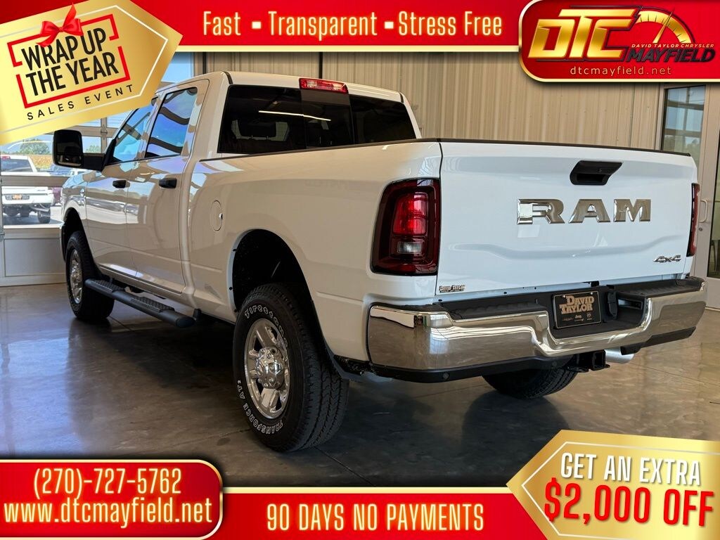 New 2025 Ram 2500 TRADESMAN CREW CAB 4X4 6'4 BOX Pickup