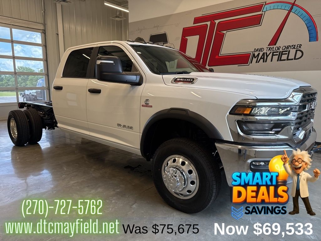 New 2025 Ram 3500 Chassis Cab 3500 BIG HORN CREW CAB CHASSIS 4X4 60' CA Pickup
