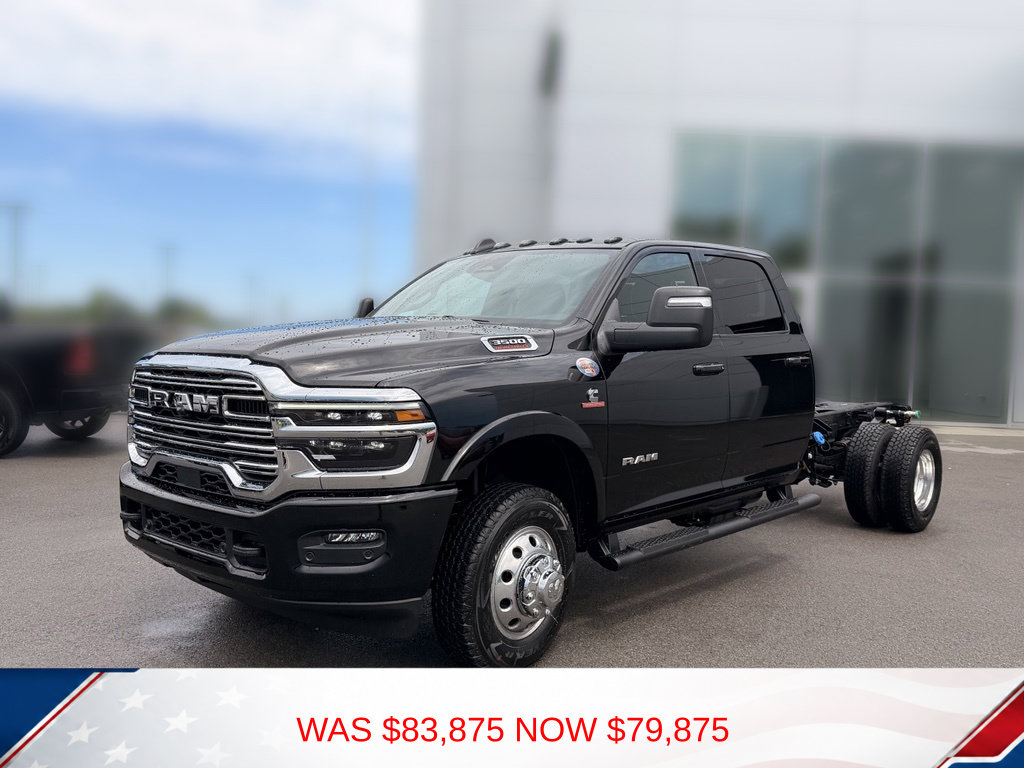 New 2027 Ram 3500 CREW CAB CHASSIS 4X4 Pickup