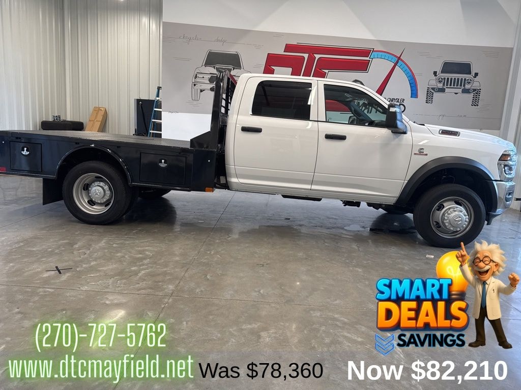 New 2025 Ram 5500 Chassis Cab 5500 TRADESMAN CHASSIS CREW CAB 4X4 60' CA Pickup