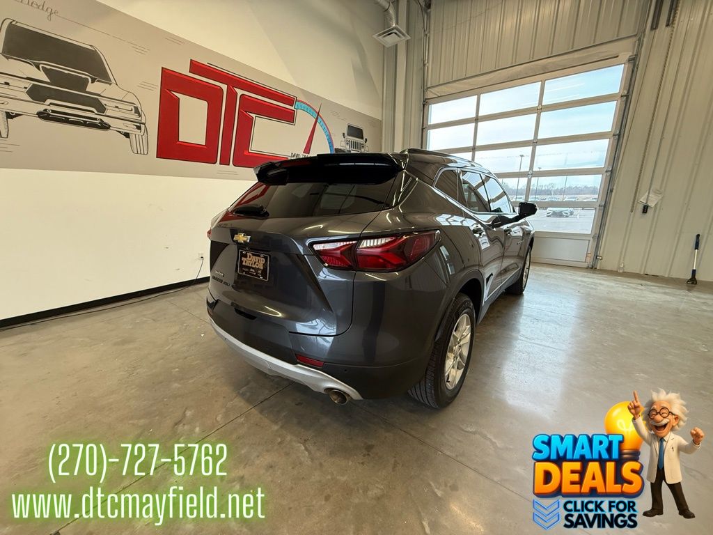 Used 2022 Chevrolet Blazer 2LT with VIN 3GNKBHR40NS207888 for sale in Mayfield, KY
