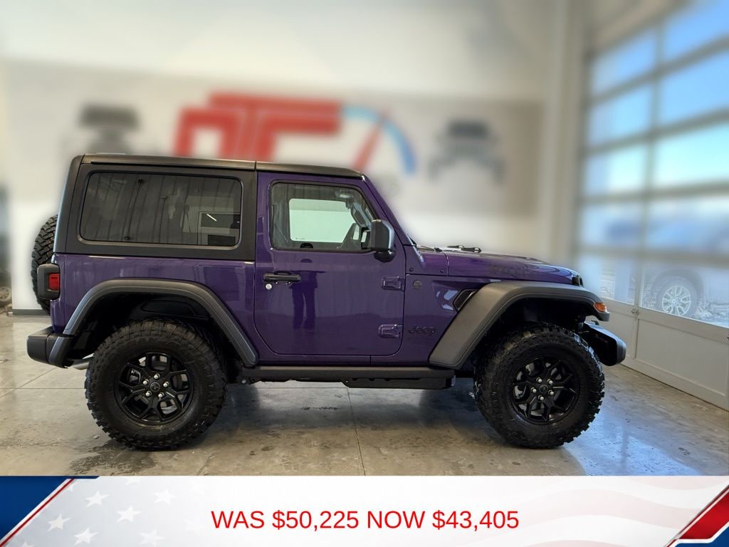 New 2026 Jeep Wrangler 2-DOOR WILLYS Sport Utility