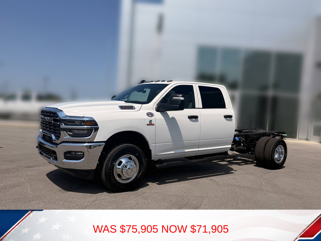 New 2027 Ram 3500 CREW CAB CHASSIS 4X4 Pickup