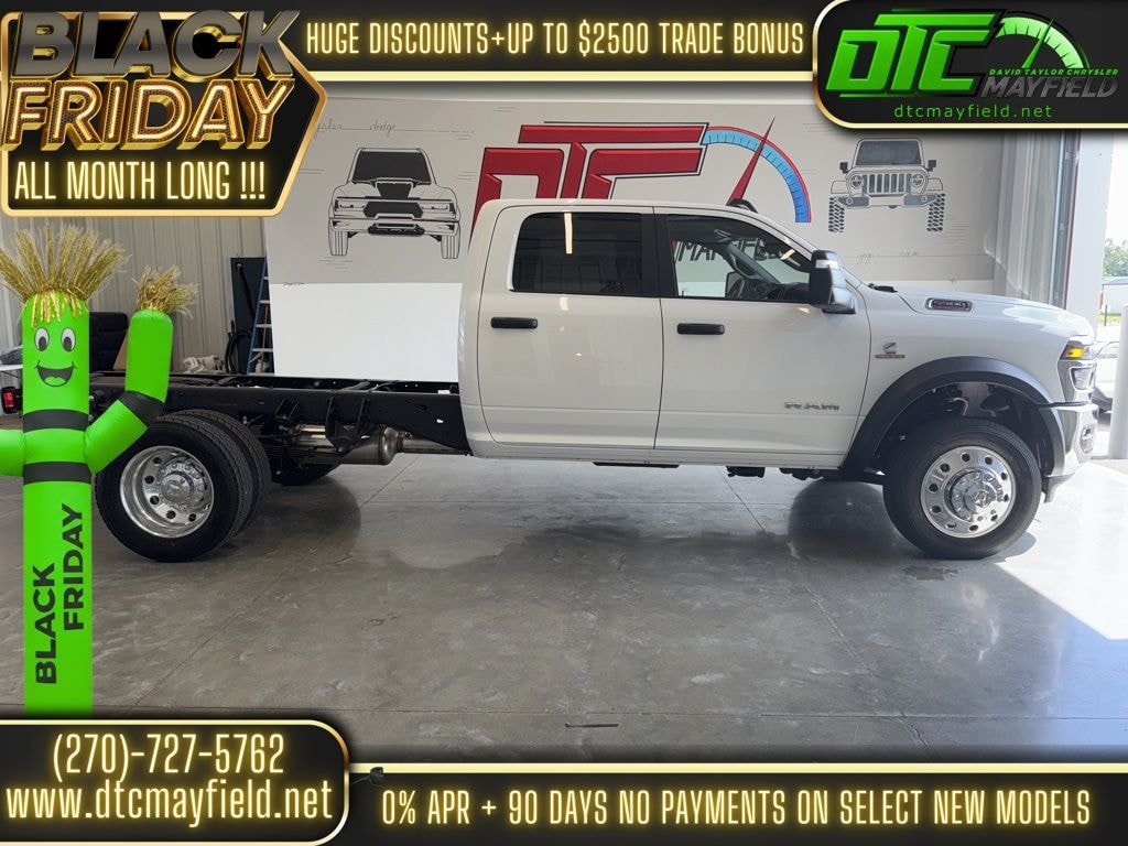 New 2025 Ram 5500 Chassis Cab 5500 BIG HORN CHASSIS CREW CAB 4X4 60' CA Pickup