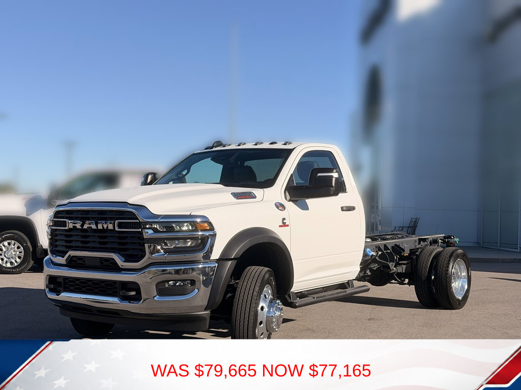 New 2026 Ram 5500 REG CAB CHASSIS Pickup