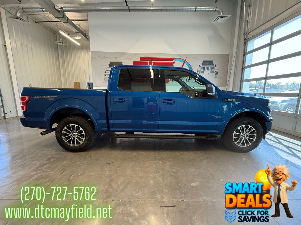 Used 2018 Ford F-150 XLT with VIN 1FTEW1EP1JFD27375 for sale in Mayfield, KY
