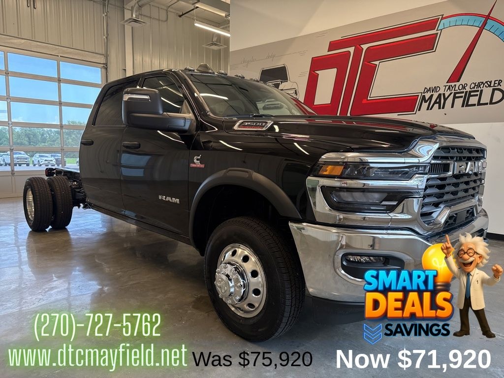 New 2025 Ram 3500 Chassis Cab 3500 BIG HORN CREW CAB CHASSIS 4X4 60' CA Pickup