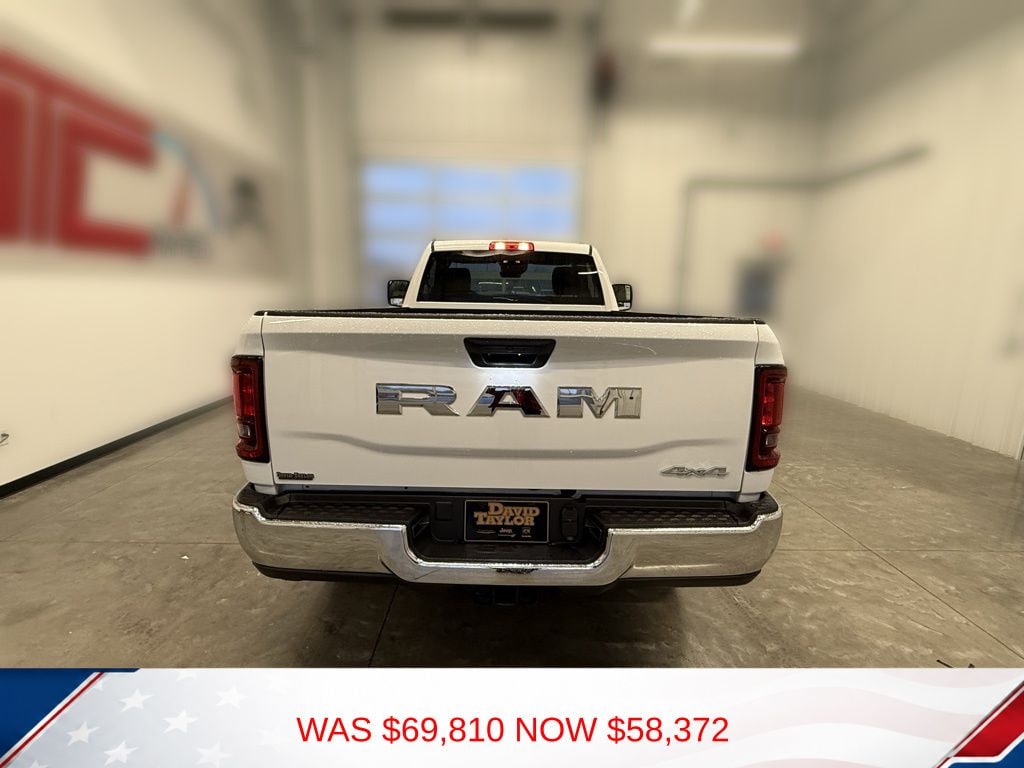 New 2026 Ram 2500 TRADESMAN REGULAR CAB 4X4 8' BOX Pickup