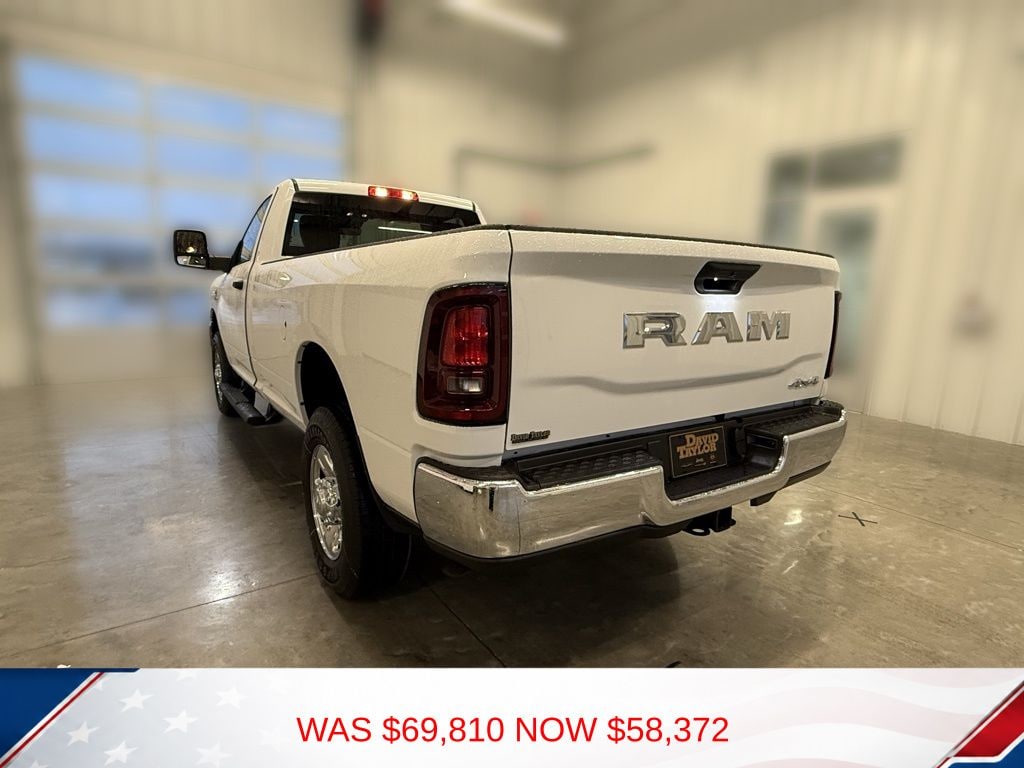 New 2026 Ram 2500 TRADESMAN REGULAR CAB 4X4 8' BOX Pickup