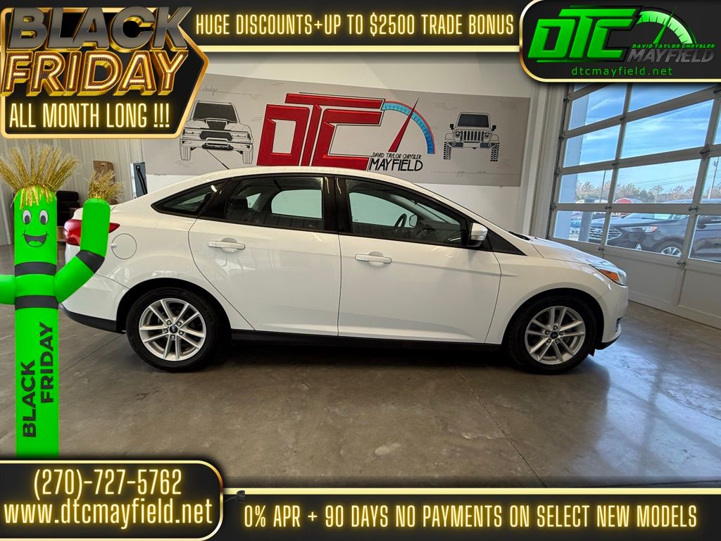 Used 2017 Ford Focus SE with VIN 1FADP3F2XHL300572 for sale in Mayfield, KY