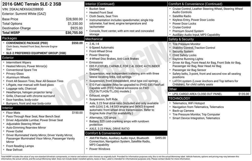 2016 GMC Terrain SLE-2's photo