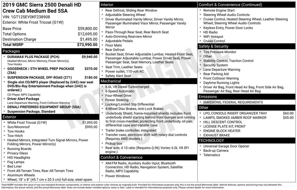 2019 GMC Sierra 2500 Denali HD Denali's photo