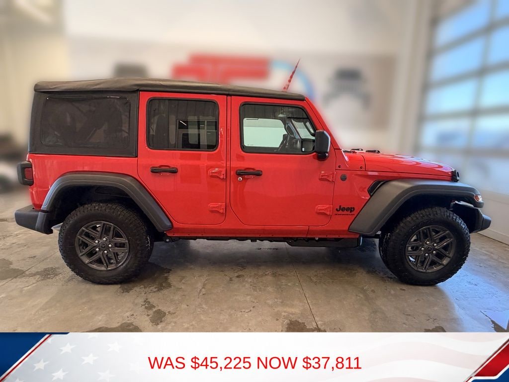 New 2026 Jeep Wrangler 4-DOOR SPORT S Sport Utility