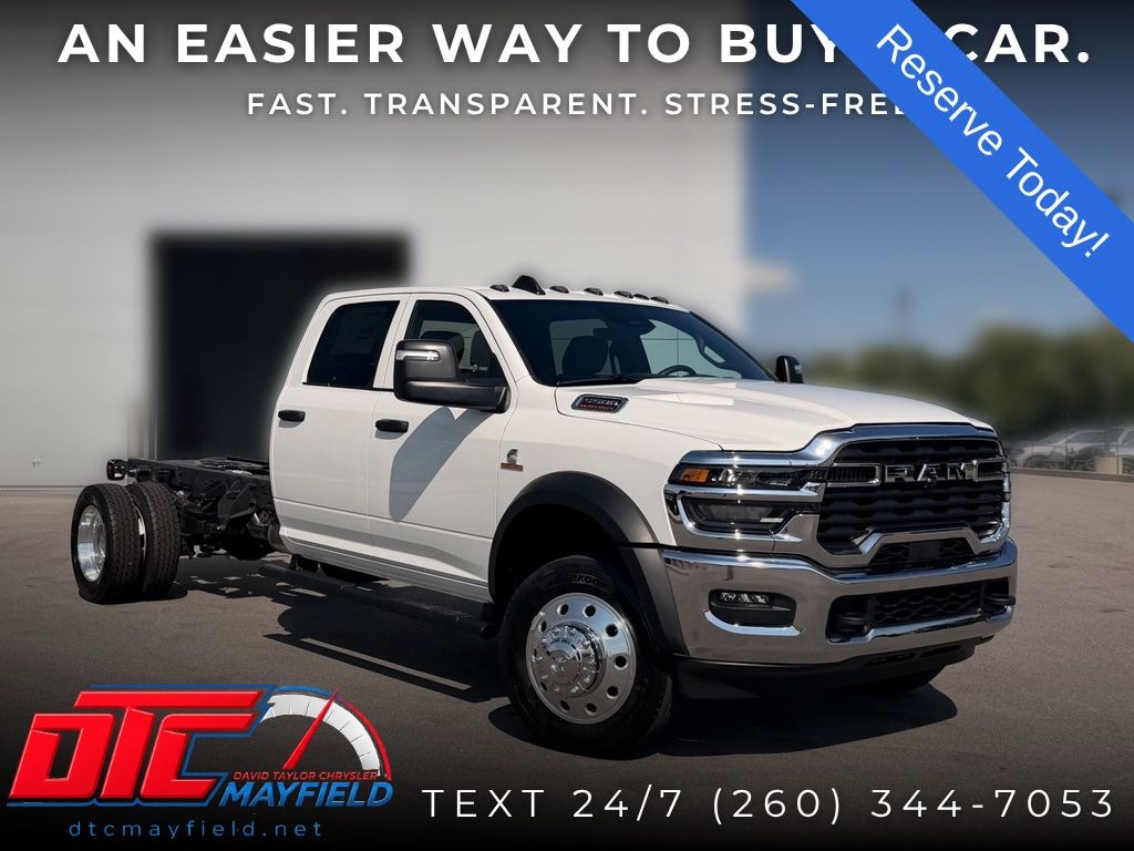 New 2026 Ram 5500 TRADESMAN CHASSIS CREW CAB 4X4 84' CA Pickup