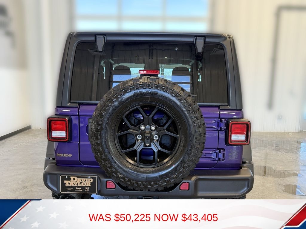 New 2026 Jeep Wrangler 2-DOOR WILLYS Sport Utility