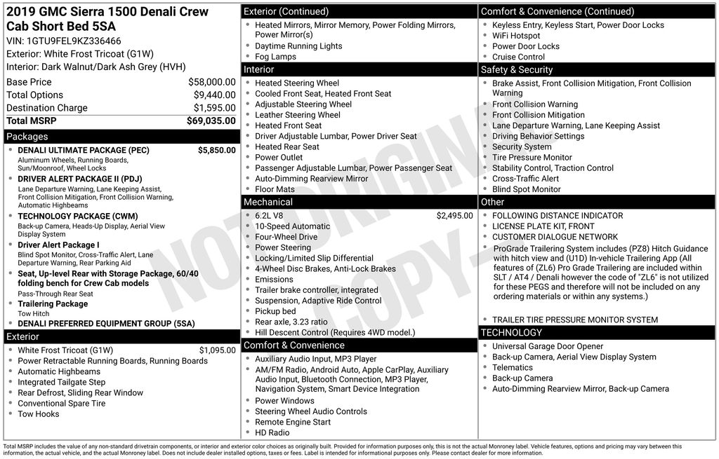 2019 GMC Sierra 4WD Crew Cab Short Box's photo