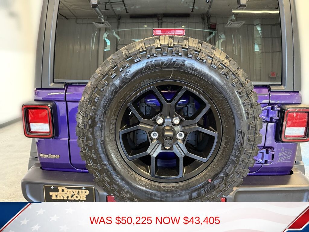 New 2026 Jeep Wrangler 2-DOOR WILLYS Sport Utility