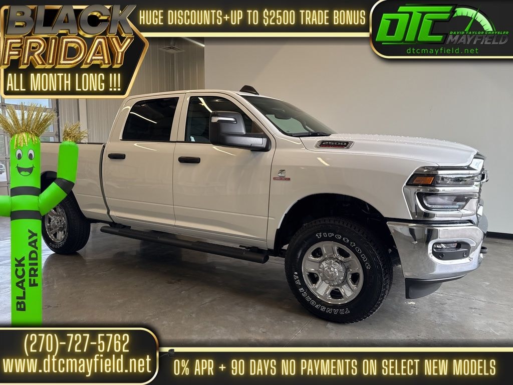 New 2025 Ram 2500 TRADESMAN CREW CAB 4X4 6'4 BOX Pickup