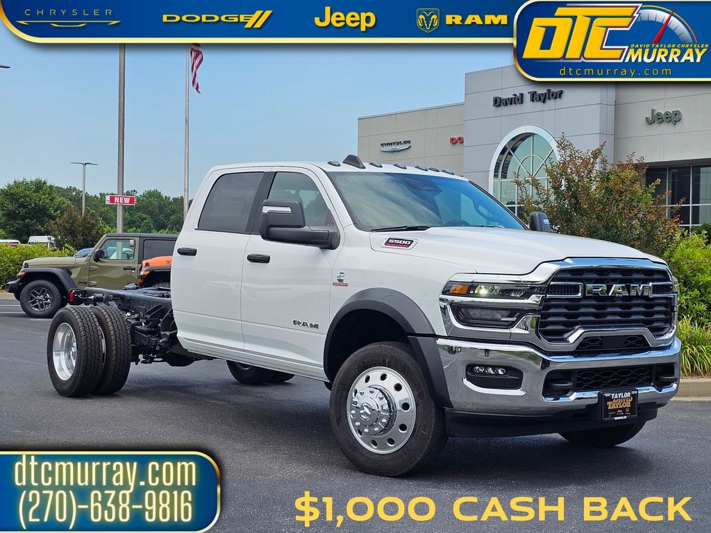 New 2025 Ram 5500 Chassis Cab 5500 BIG HORN CHASSIS CREW CAB 4X4 60' CA Pickup