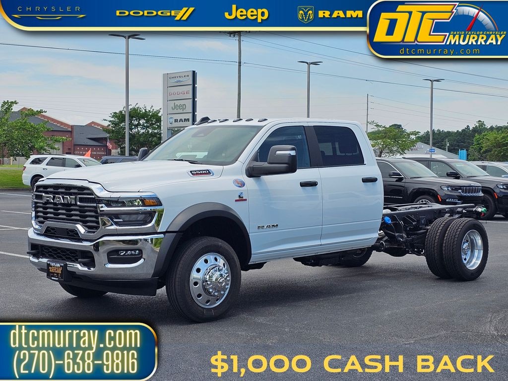 New 2025 Ram 5500 Chassis Cab 5500 BIG HORN CHASSIS CREW CAB 4X4 60' CA Pickup