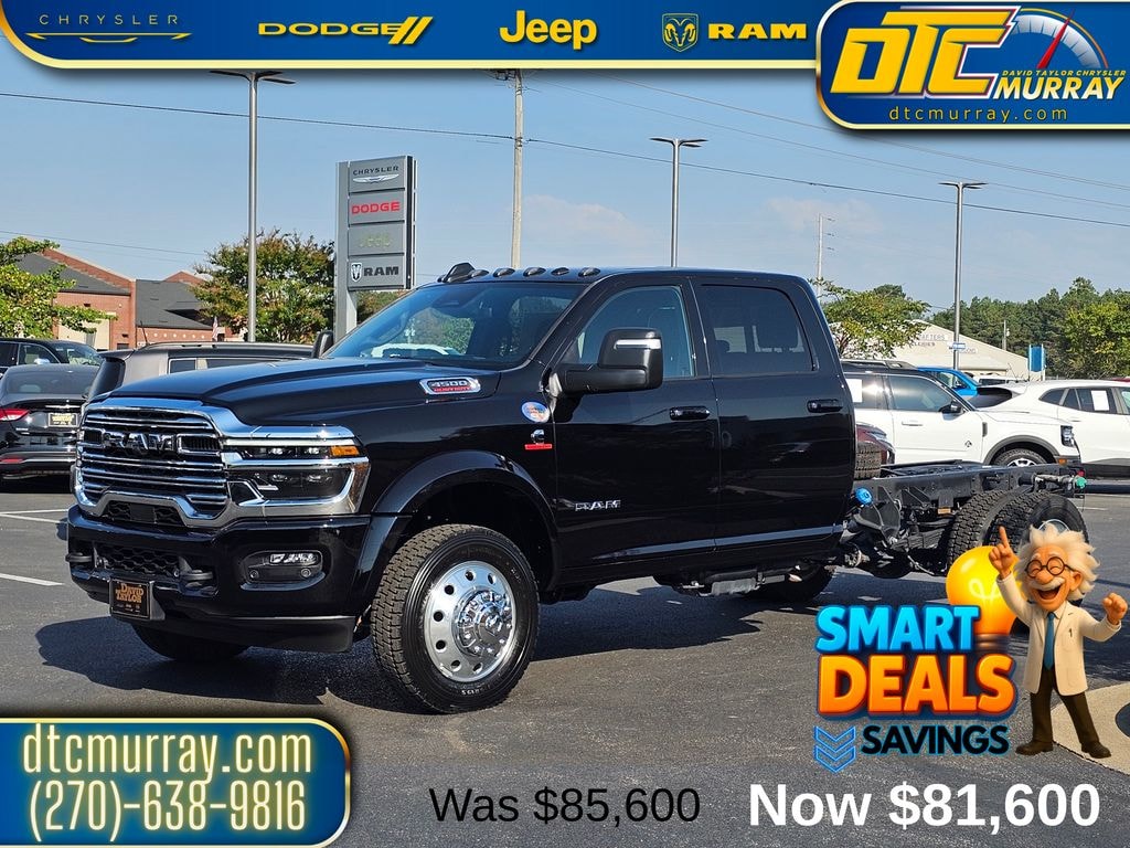 New 2025 Ram 4500 Chassis Cab 4500 BIG HORN CHASSIS CREW CAB 4X4 60' CA Pickup